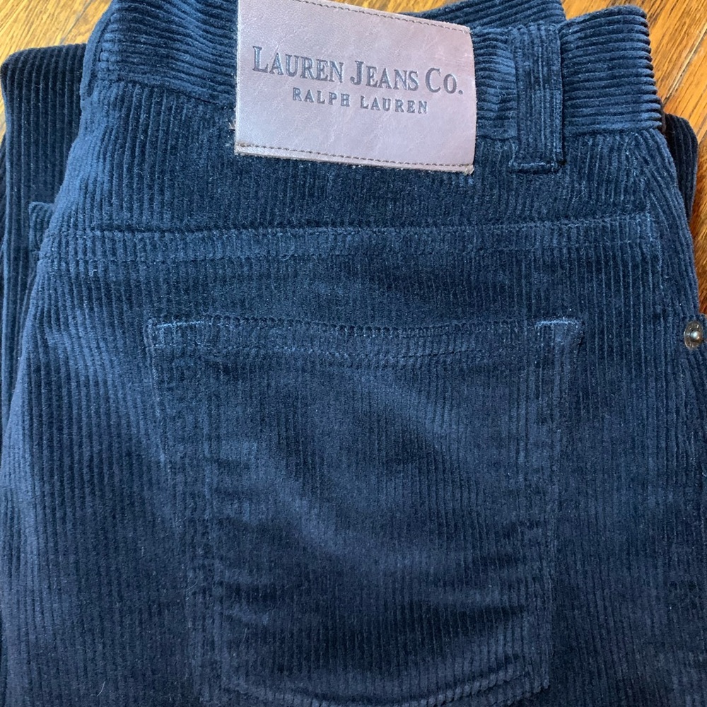 Ralph Lauren women’s black Corduroy Jeans